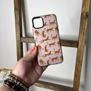 Casely iPhone 11 Pro Max Cheetah Pattern Phone Case